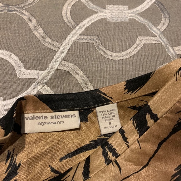 Maxi animal print skirt sz 8 - Picture 5 of 7